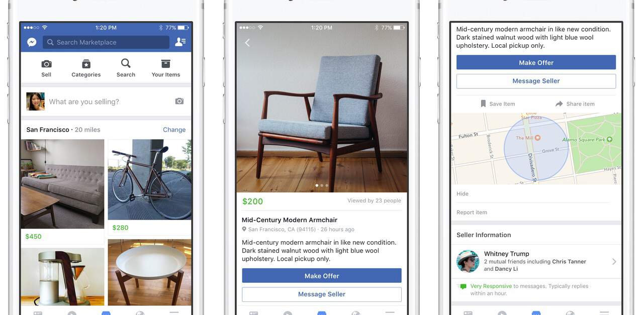 Facebook si lancia nel mondo dell'e-commerce con Marketplace