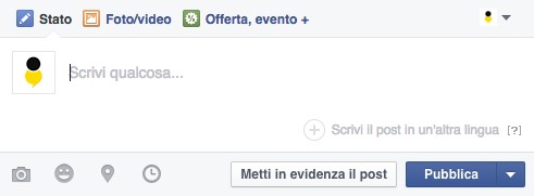 Post multilingua su Facebook: dove scriverli