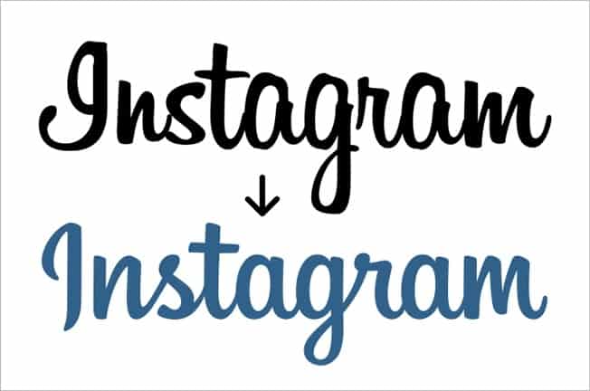 Aggiornamento instagram logo