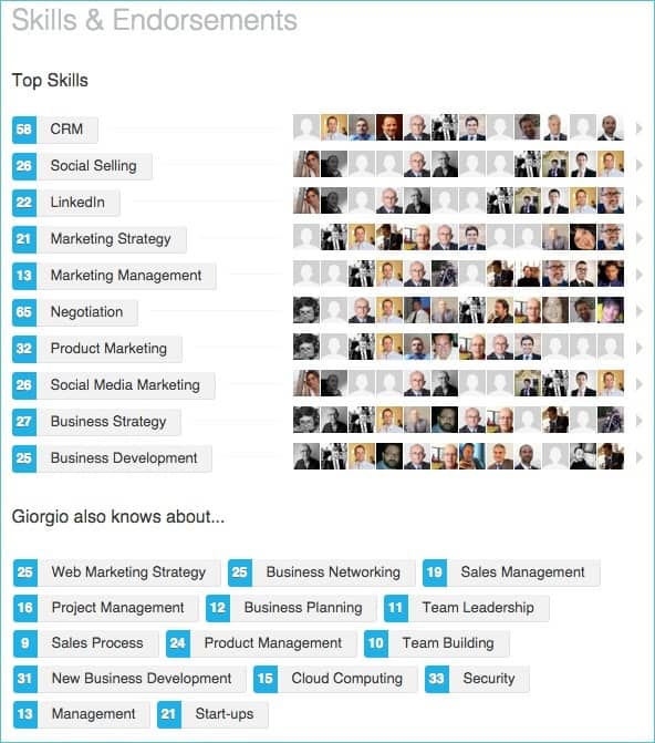 Linkedin Skills