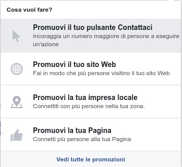 Per promuovere un'azienda di consulenza su Facebook